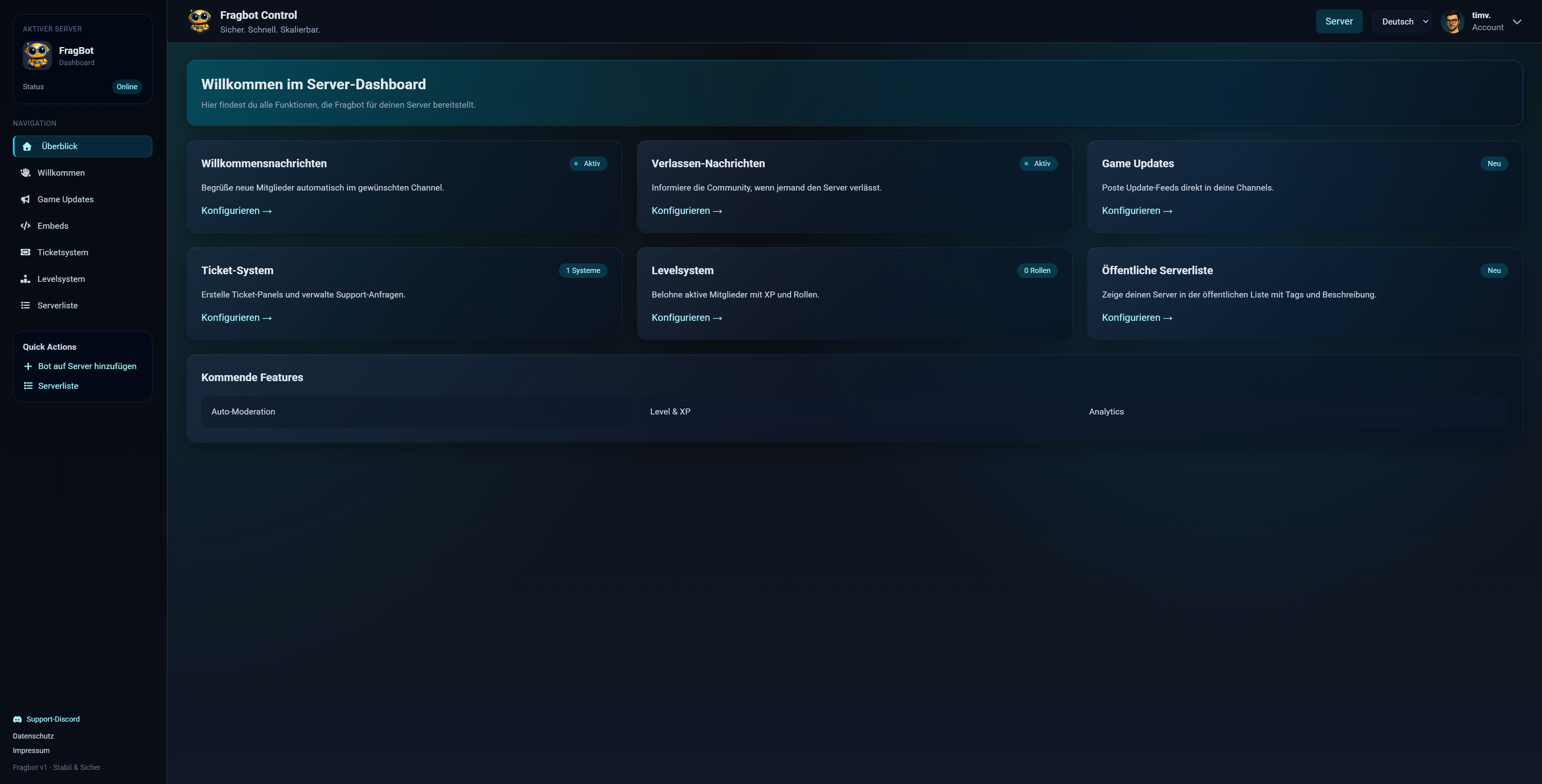 Dashboard Preview